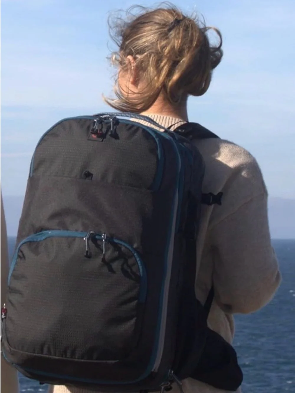 Onli Unisex Modular 3-in-1 Travel Black Backpack NIB-Unopened